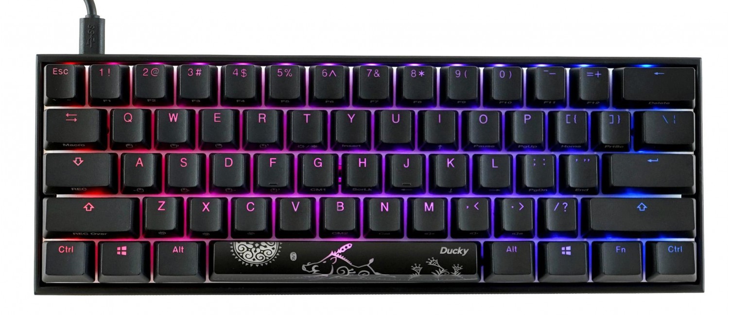 teclado_gamer_ducky_mecha_mini_v2_rgb_kailh_box_white_pbt_double_shot - Imagen completa 12