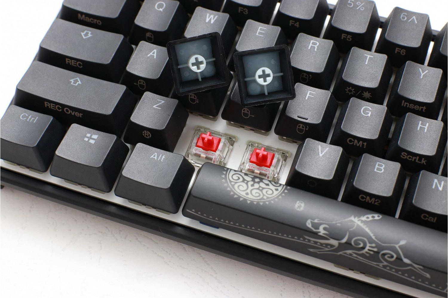 teclado_gamer_ducky_mecha_mini_v2_rgb_kailh_box_white_pbt_double_shot - Imagen completa 5