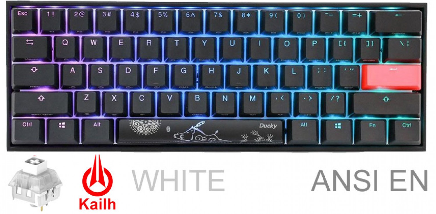 teclado_gamer_ducky_mecha_mini_v2_rgb_kailh_box_white_pbt_double_shot - Imagen completa 1