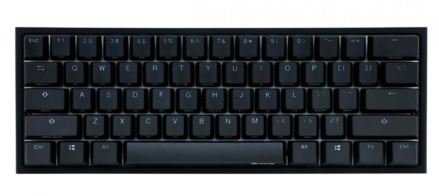 teclado_gamer_ducky_one_2_mini_rgb_cherry_mx_brown_double_shot_pbt_mecanico - Imagen 5