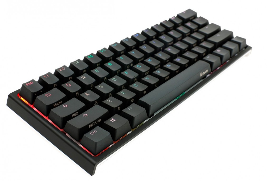 teclado_gamer_ducky_one_2_mini_rgb_cherry_mx_brown_double_shot_pbt_mecanico - Imagen 6