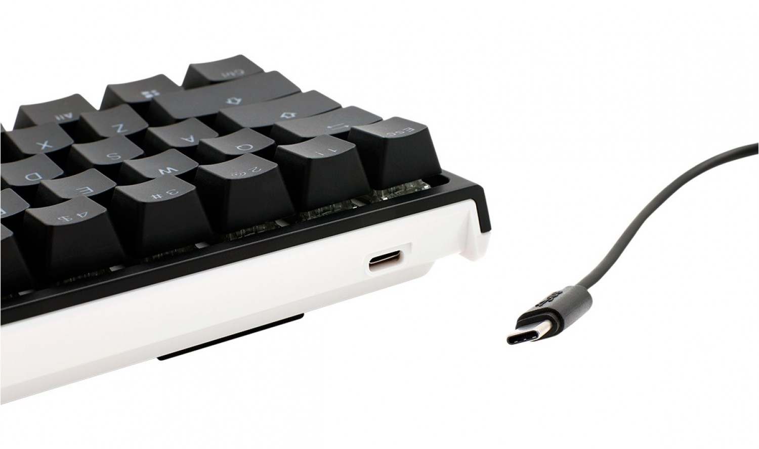 teclado_gamer_ducky_one_2_mini_rgb_cherry_mx_brown_double_shot_pbt_mecanico - Imagen completa 8