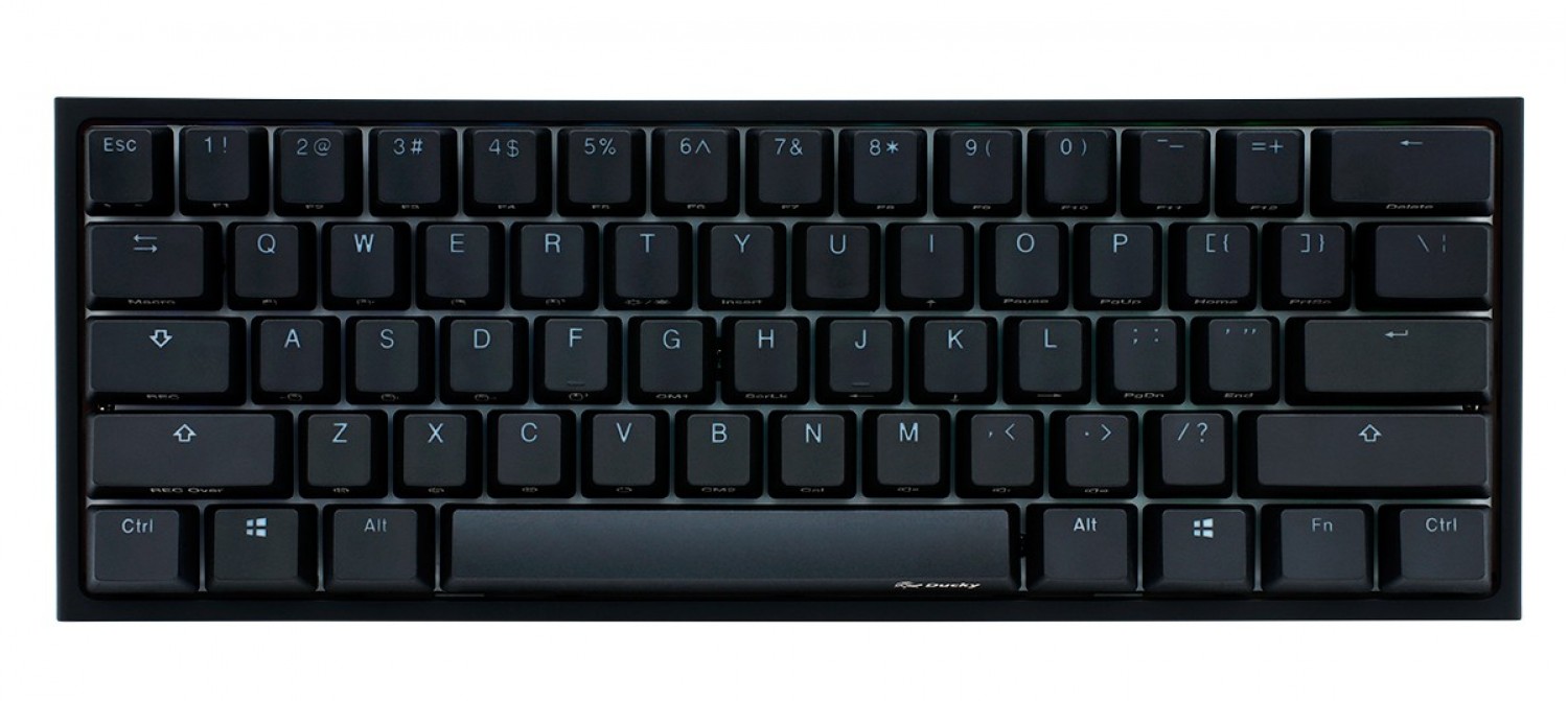 teclado_gamer_ducky_one_2_mini_rgb_cherry_mx_brown_double_shot_pbt_mecanico - Imagen completa 5
