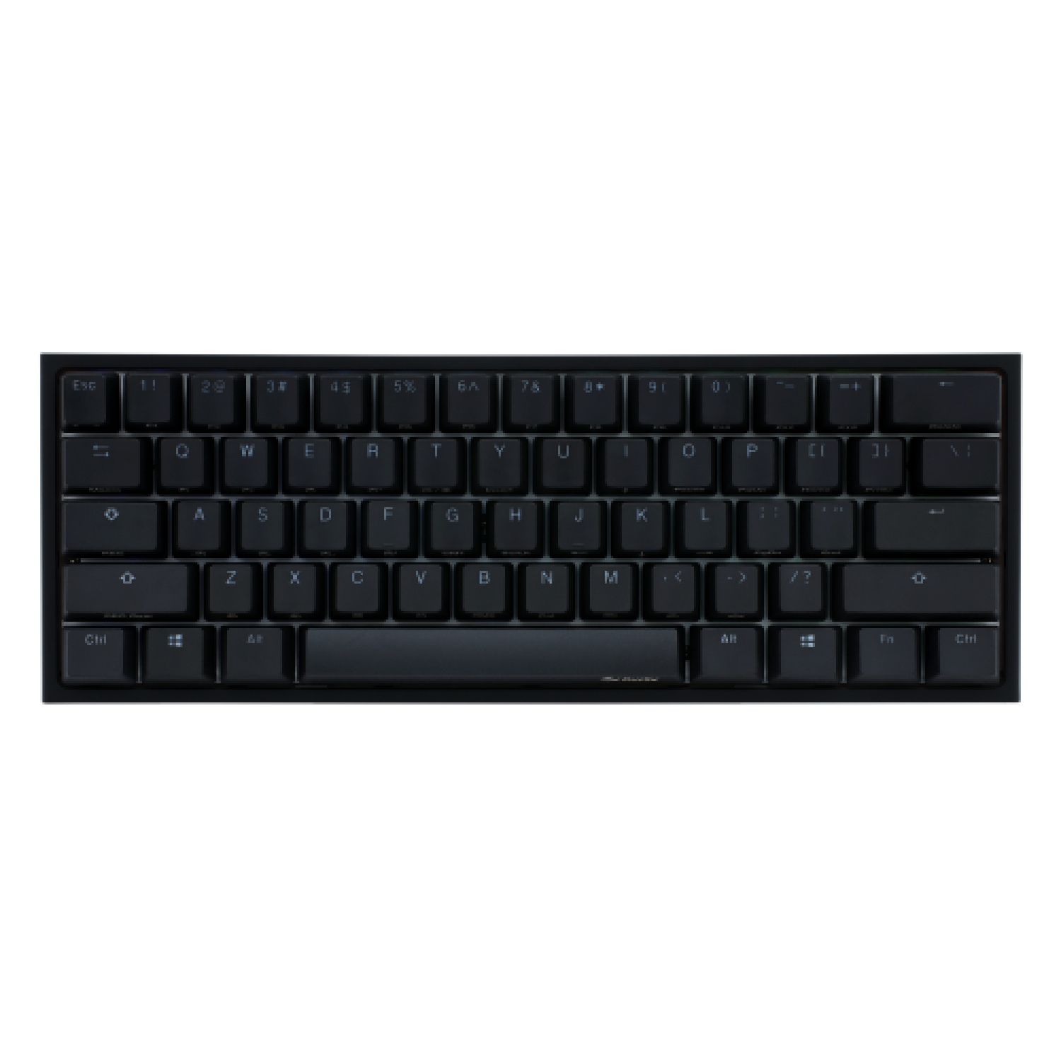 teclado_gamer_ducky_one_2_mini_rgb_cherry_mx_red_double_shot_pbt_mecanico_es - Imagen completa 6