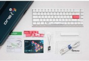 teclado_gamer_ducky_one_2_sf_rgb_white_cherry_mx_blue_double_shot_pbt_mecanico - Miniatura 10