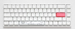 teclado_gamer_ducky_one_2_sf_rgb_white_cherry_mx_blue_double_shot_pbt_mecanico - Miniatura 2