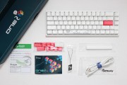 teclado_gamer_ducky_one_2_sf_rgb_white_cherry_mx_blue_double_shot_pbt_mecanico - Miniatura 3