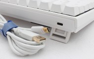 teclado_gamer_ducky_one_2_sf_rgb_white_cherry_mx_blue_double_shot_pbt_mecanico - Miniatura 7