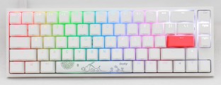 teclado_gamer_ducky_one_2_sf_rgb_white_cherry_mx_blue_double_shot_pbt_mecanico - Miniatura 14