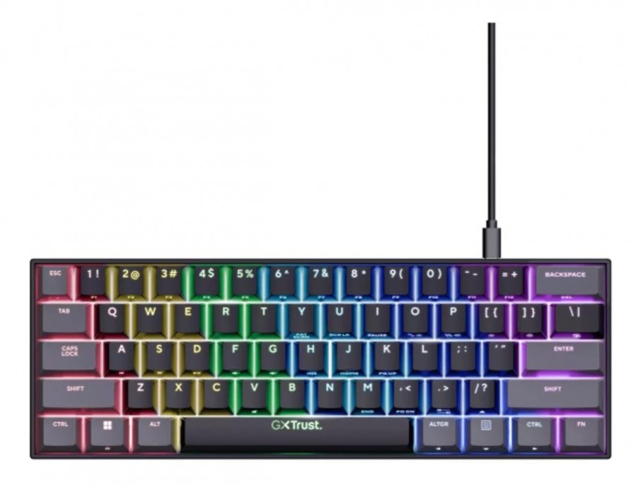 teclado_gamer_mecanico_gxtrust_867_acira_60__ultra_compacto_rgb - Imagen 2