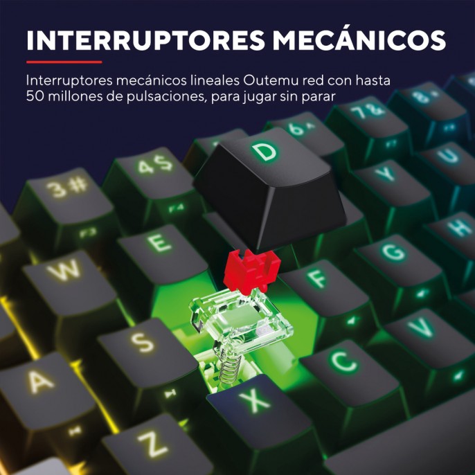 teclado_gamer_mecanico_gxtrust_867_acira_60__ultra_compacto_rgb - Imagen 6