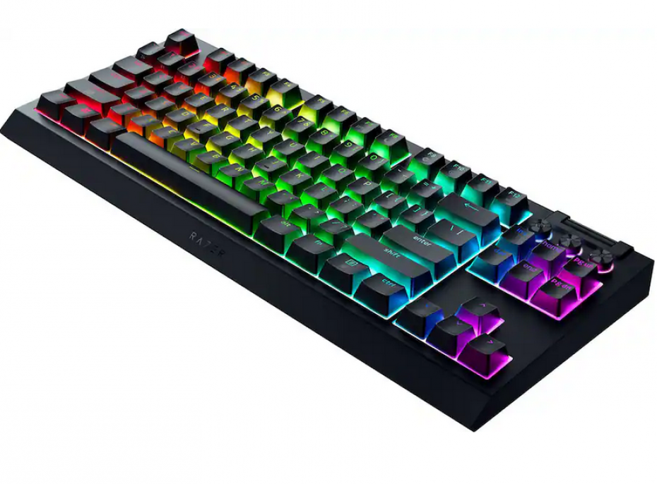 teclado_gamer_razer_blackwidow_v4_tkl_hyperspeed_wirelless___bt_esp - Imagen 3