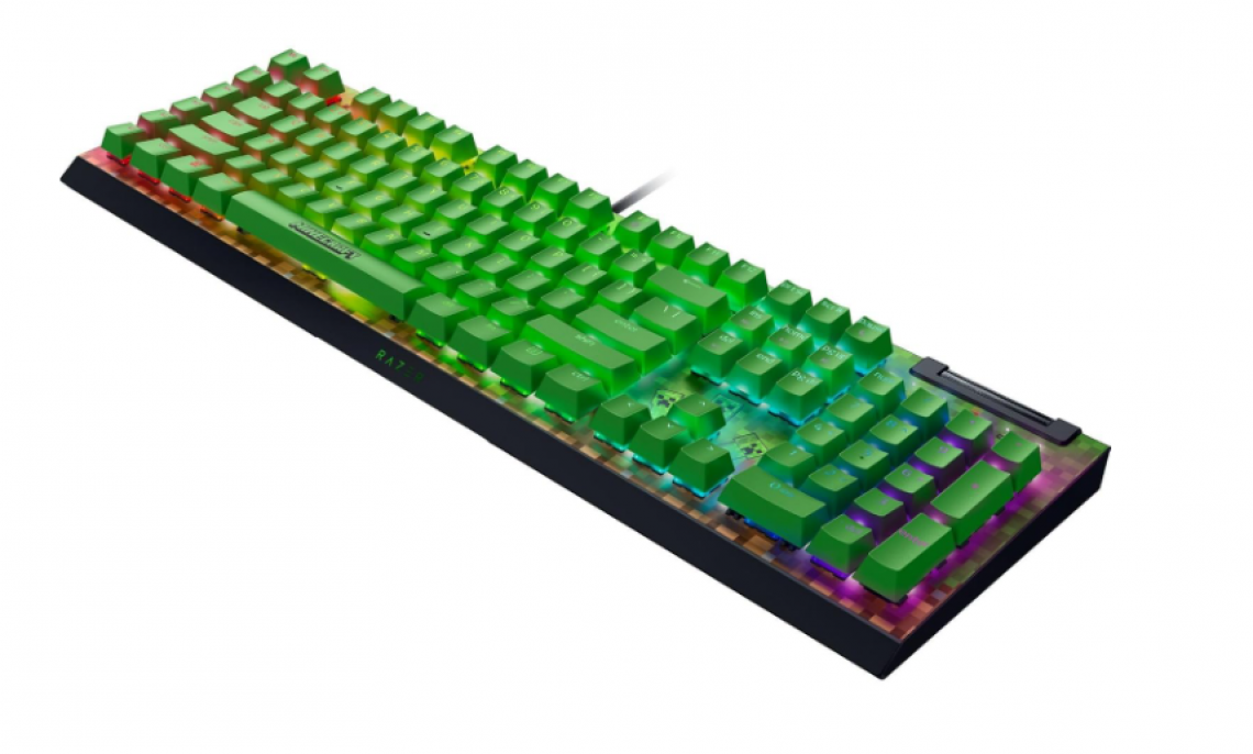 teclado_gamer_razer_blackwidow_v4_x_minecraft_edition_green_switch_us_en - Imagen 3