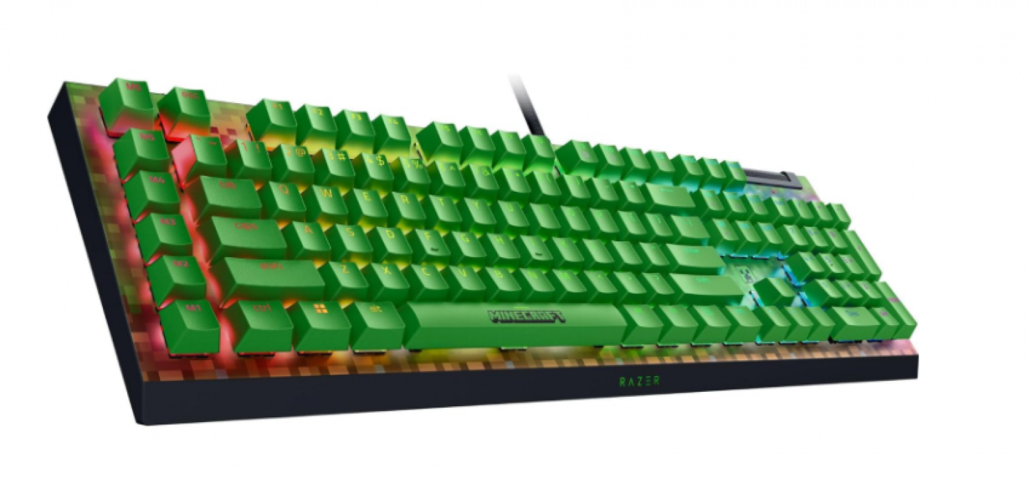 teclado_gamer_razer_blackwidow_v4_x_minecraft_edition_green_switch_us_en - Imagen completa 2