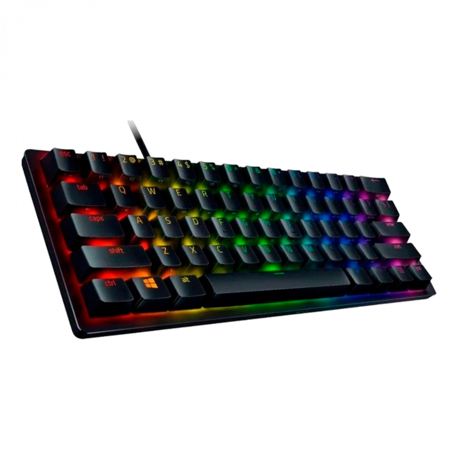 teclado_gamer_razer_huntsman_mini_purple_switch_clicky_espanol - Imagen completa 2