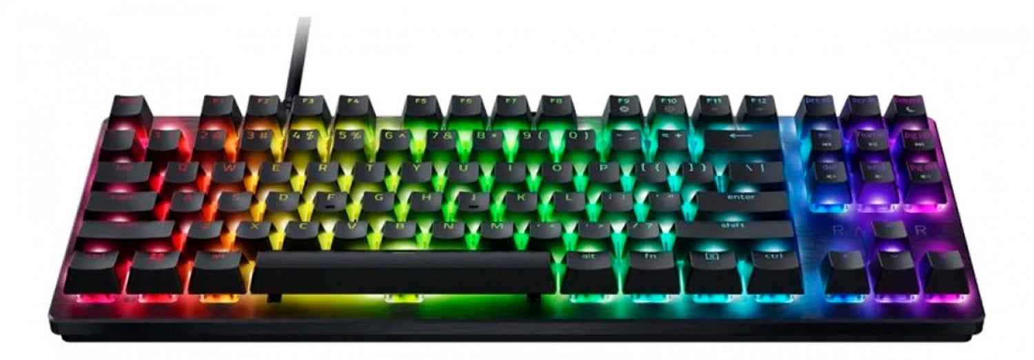 teclado_gamer_razer_huntsman_v3_x_tenkeyless_purple_clicky_espanol - Imagen completa 1