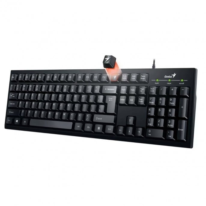 teclado_genius_kb_100_smart_usb_black - Imagen 3