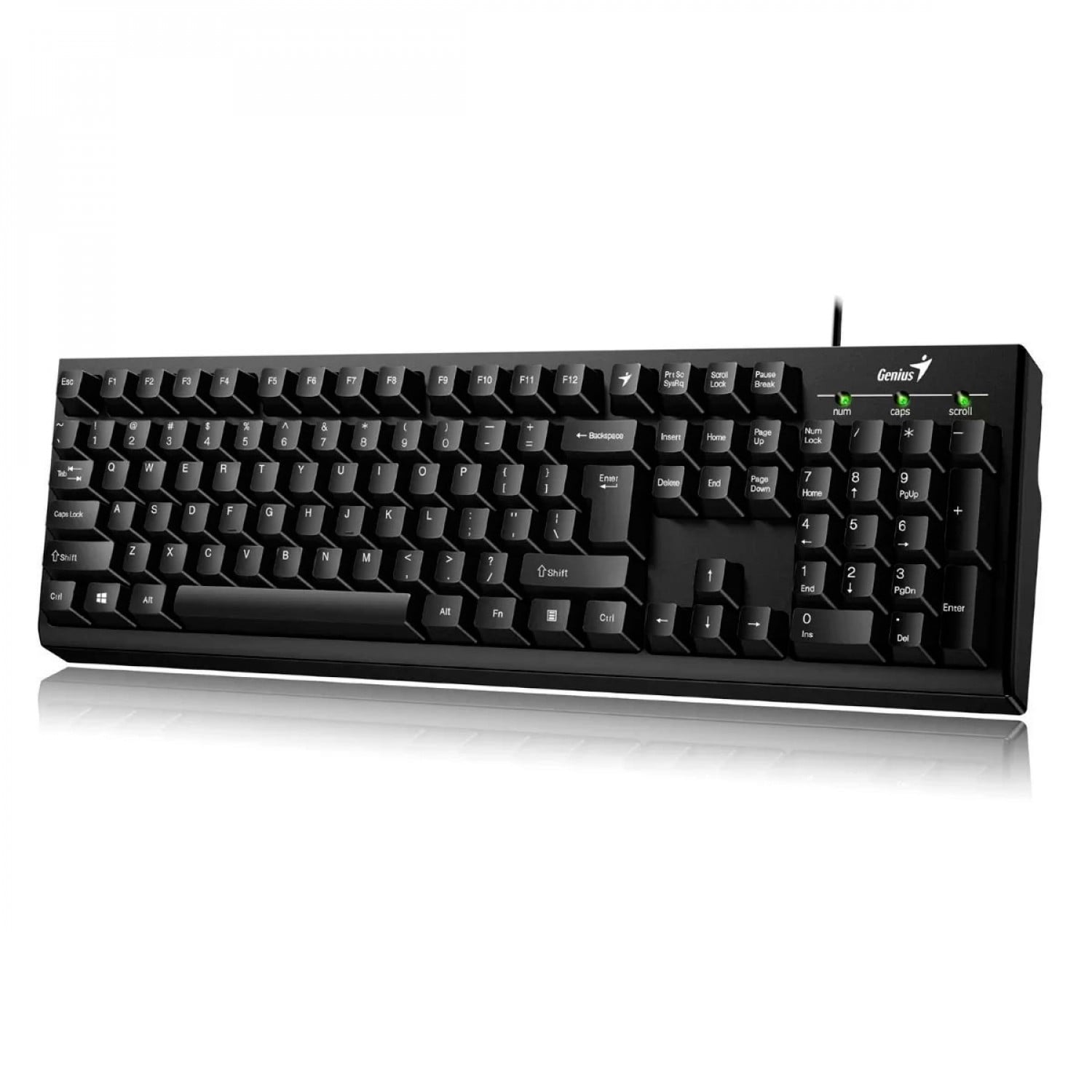 teclado_genius_kb_100_smart_usb_black - Imagen completa 5