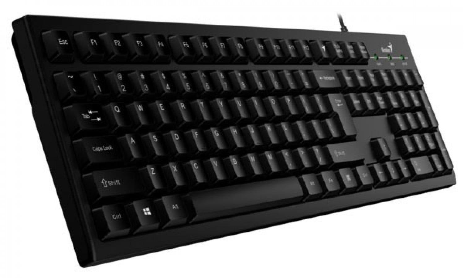 teclado_genius_kb_100_smart_usb_black - Imagen completa 2
