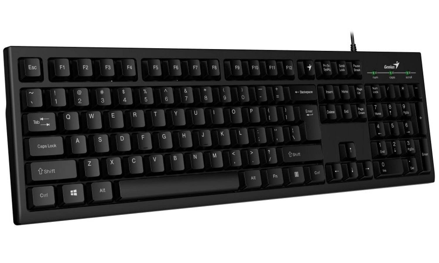 teclado_genius_kb_100_smart_usb_black - Imagen completa 6