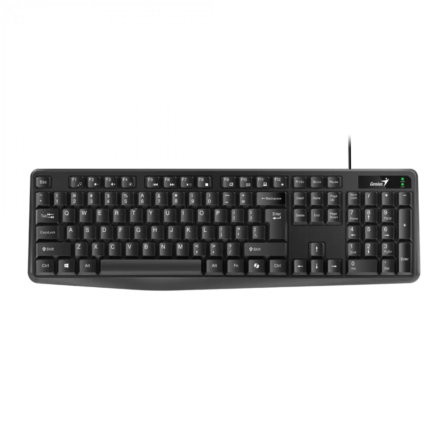 teclado_genius_kb_117_usb_black_excluir - Imagen completa 2