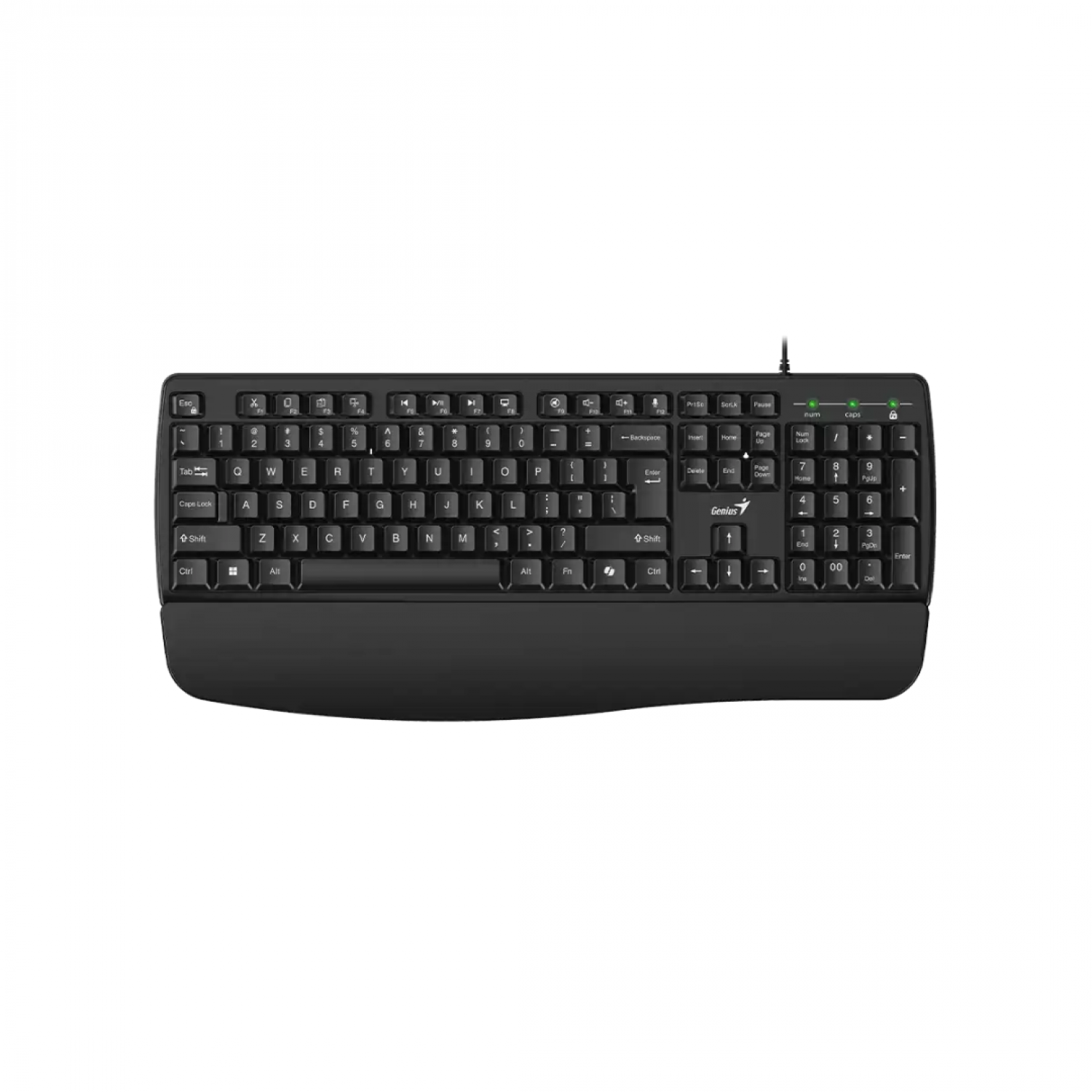 teclado_genius_kb_123_black - Imagen completa 1