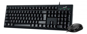 teclado___mouse_combo_usb_genius_km_100se_black - Miniatura 1