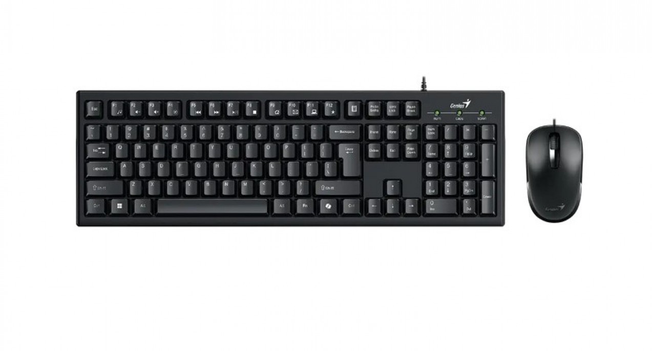 teclado___mouse_combo_usb_genius_km_100se_black - Imagen 2