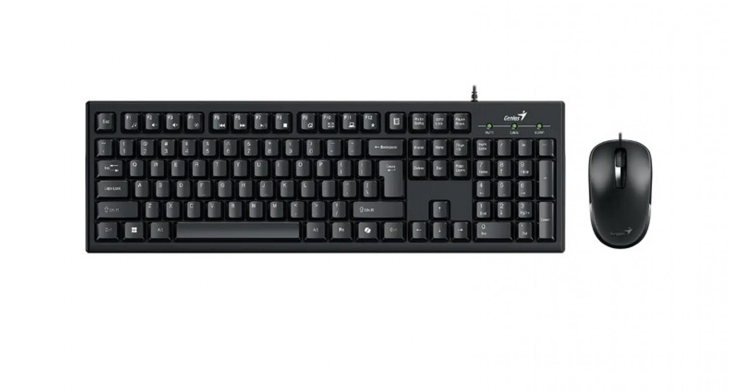 teclado___mouse_combo_usb_genius_km_100se_black - Imagen completa 2
