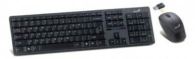 teclado___mouse_wireless_genius_slimstar_8230_black_dual_bt_2_4ghz - Miniatura 4