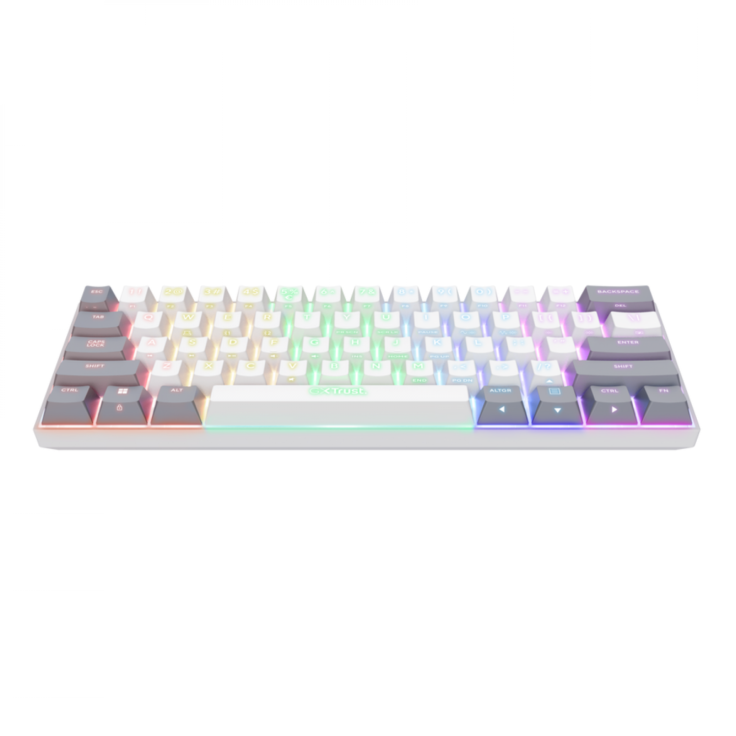 teclado_trust_acira_tri_wireless_es_white_gxt873 - Imagen completa 3
