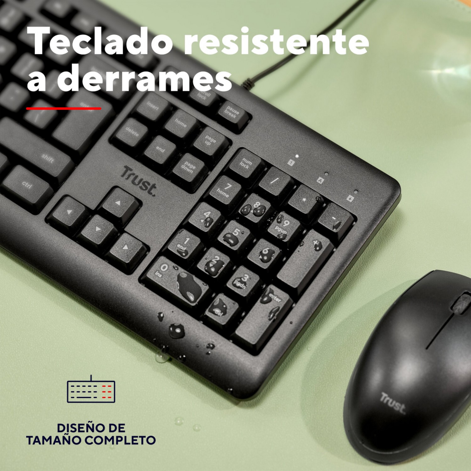 teclado_trust_primo_silencioso_y_resistente_a_salpicaduras_usb_negro - Imagen completa 3