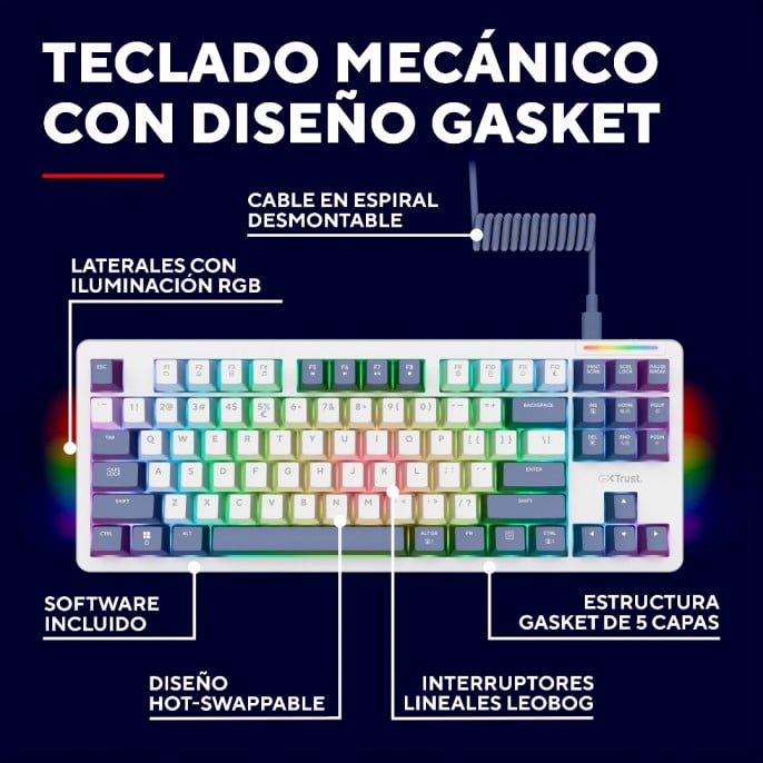 teclado_trust_xyra_tkl_mechanical_gxt872_us - Imagen 4