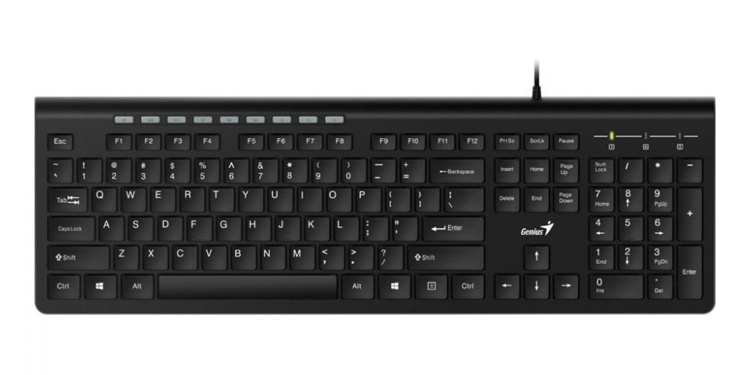 teclado_usb_genius_slimstar_230ii_black_ - Imagen completa 3