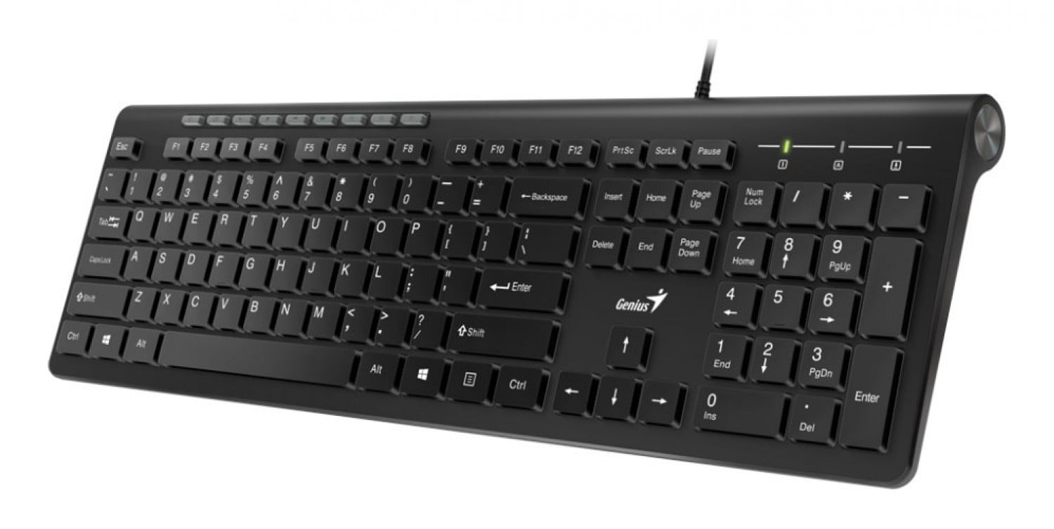 teclado_usb_genius_slimstar_230ii_black_ - Imagen completa 1