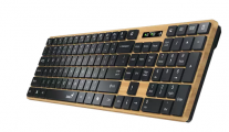 teclado_wireless_genius_slimstar_7250bt_ai_pine_wood - Miniatura 1