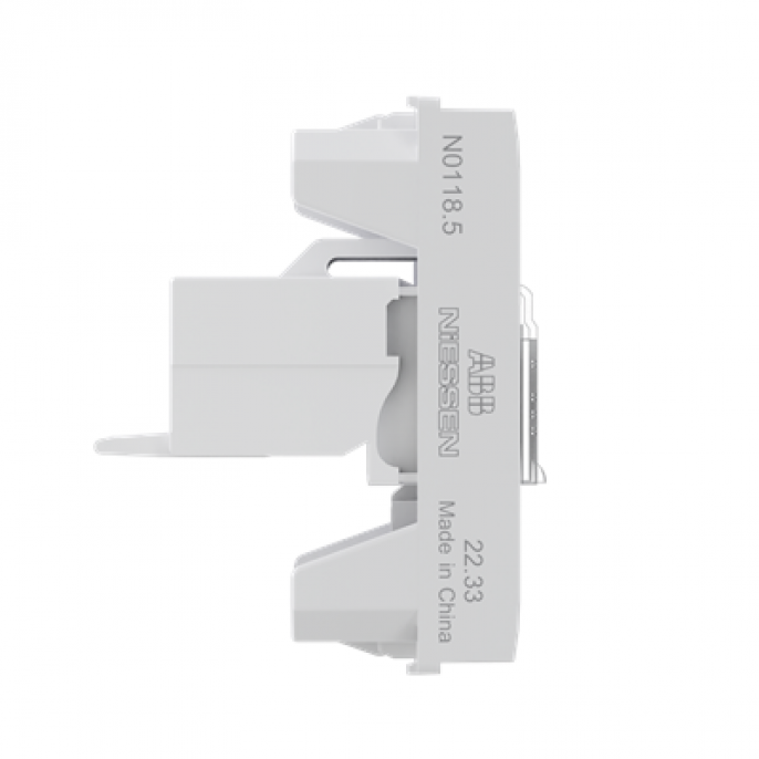 toma_datos_rj45_cat_5e_utp___1_modulo_blanco_abb - Imagen 2