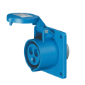 toma_empotrar_1p_n_t__6h__32a__220v__ip44__azul__inteck - Miniatura 1