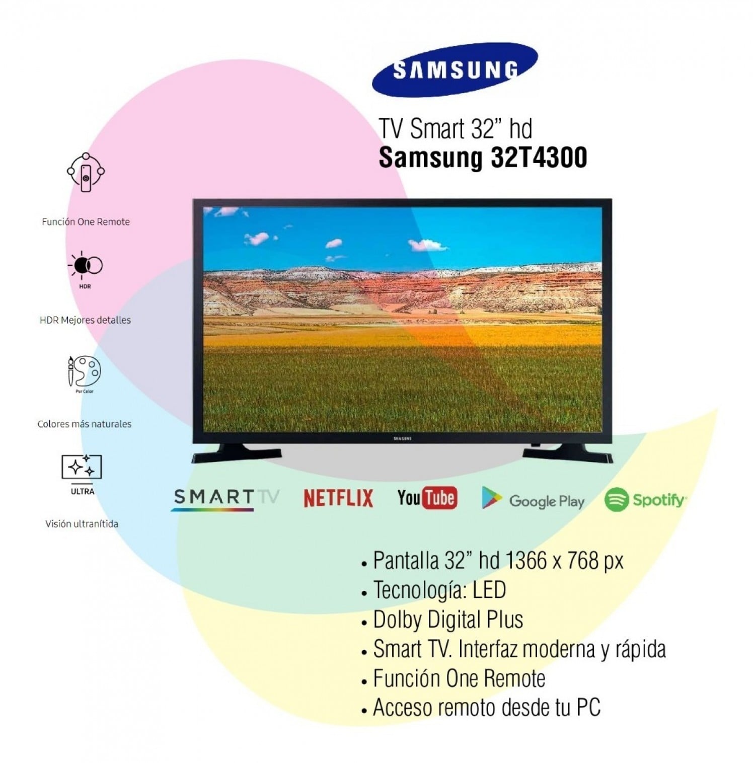 tv_32_smart_samsung_hd_un32t4300a - Imagen completa 4