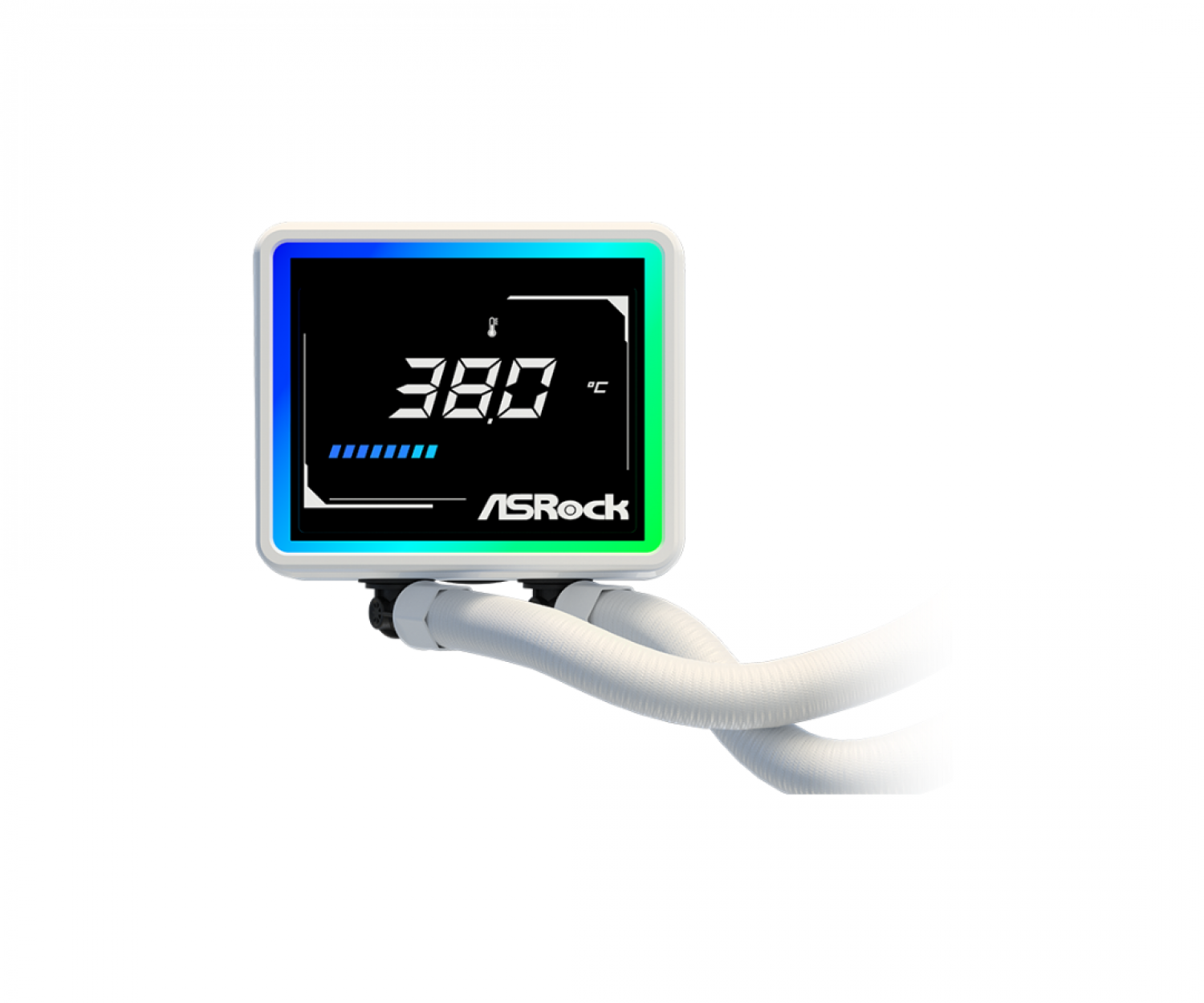 water_cooler_asrock_challenger_360_digital_white - Imagen completa 2