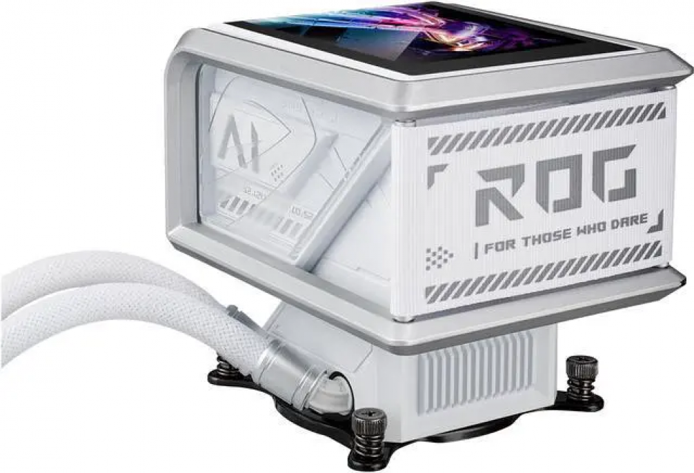 water_cooler_asus_amoled_rog_ryuo_iv_slc_360_argb_white - Imagen 2