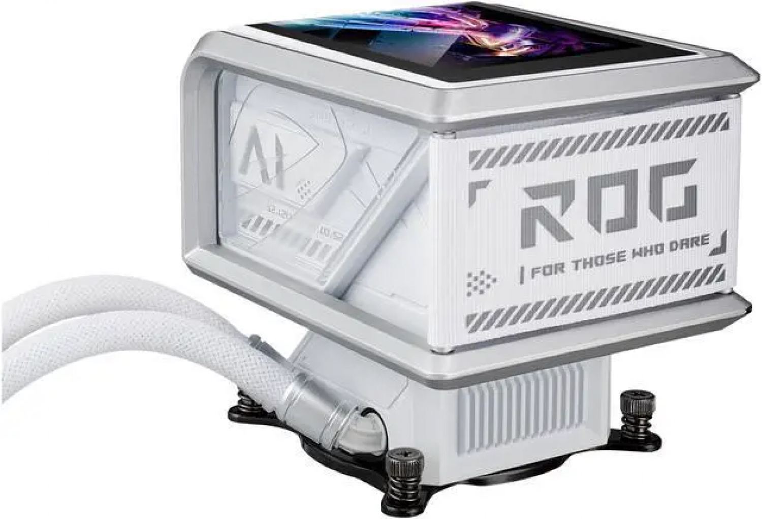 water_cooler_asus_amoled_rog_ryuo_iv_slc_360_argb_white - Imagen completa 2