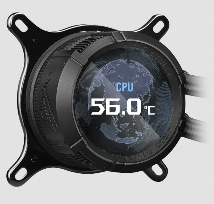 water_cooler_asus_rog_strix_lc_iii_360_argb_lcd - Imagen 2