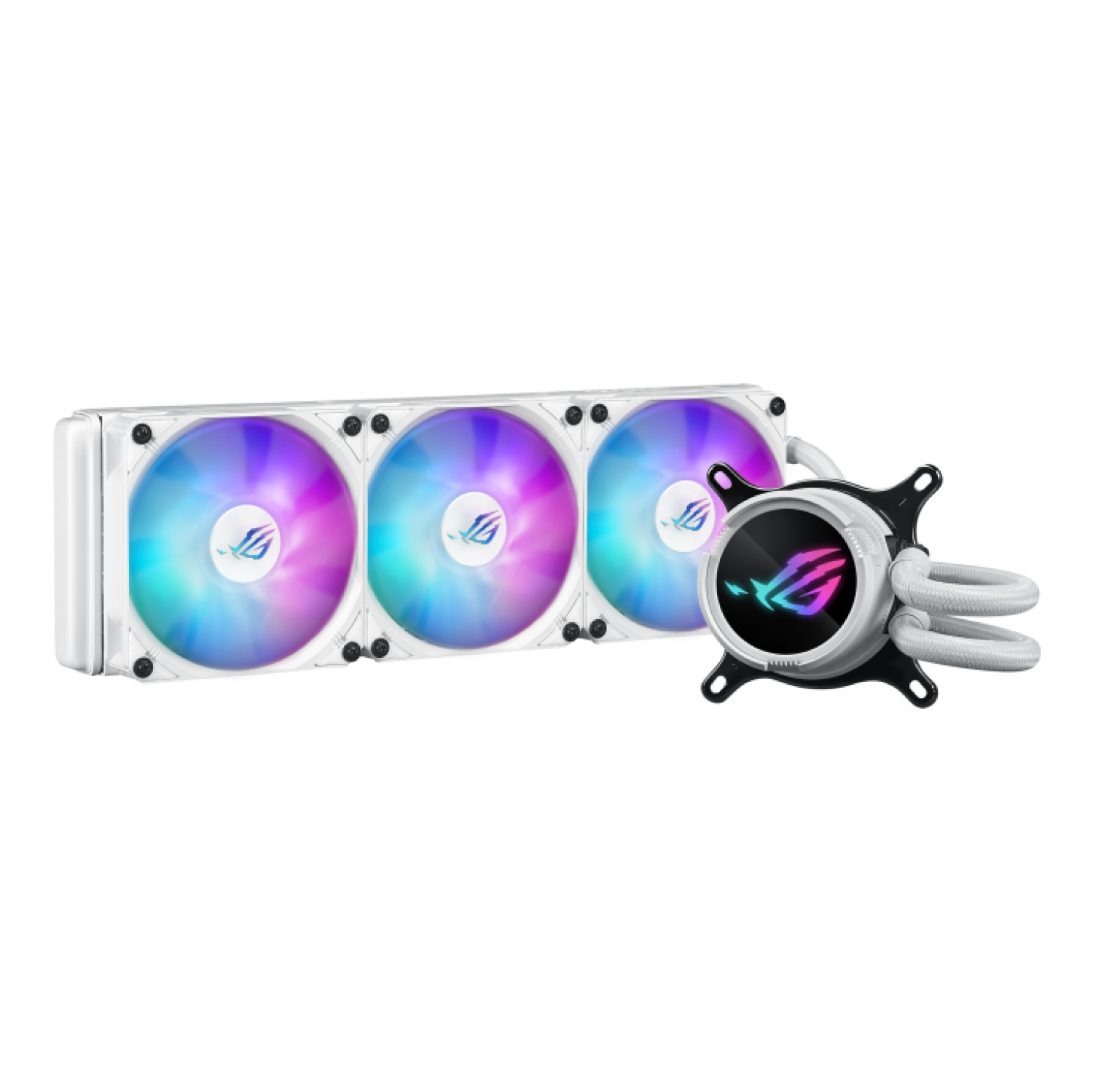 water_cooler_asus_rog_strix_lc_iii_360_argb_white - Imagen completa 2
