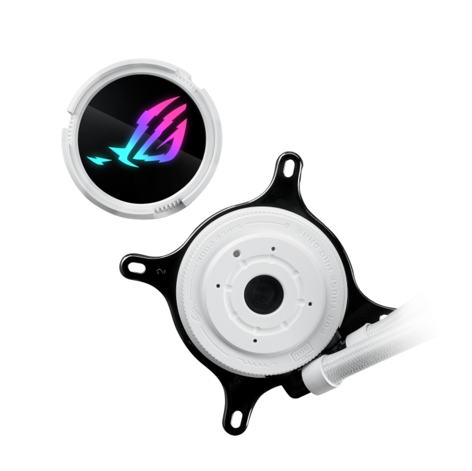 water_cooler_asus_rog_strix_lc_iii_360_argb_white - Imagen completa 3