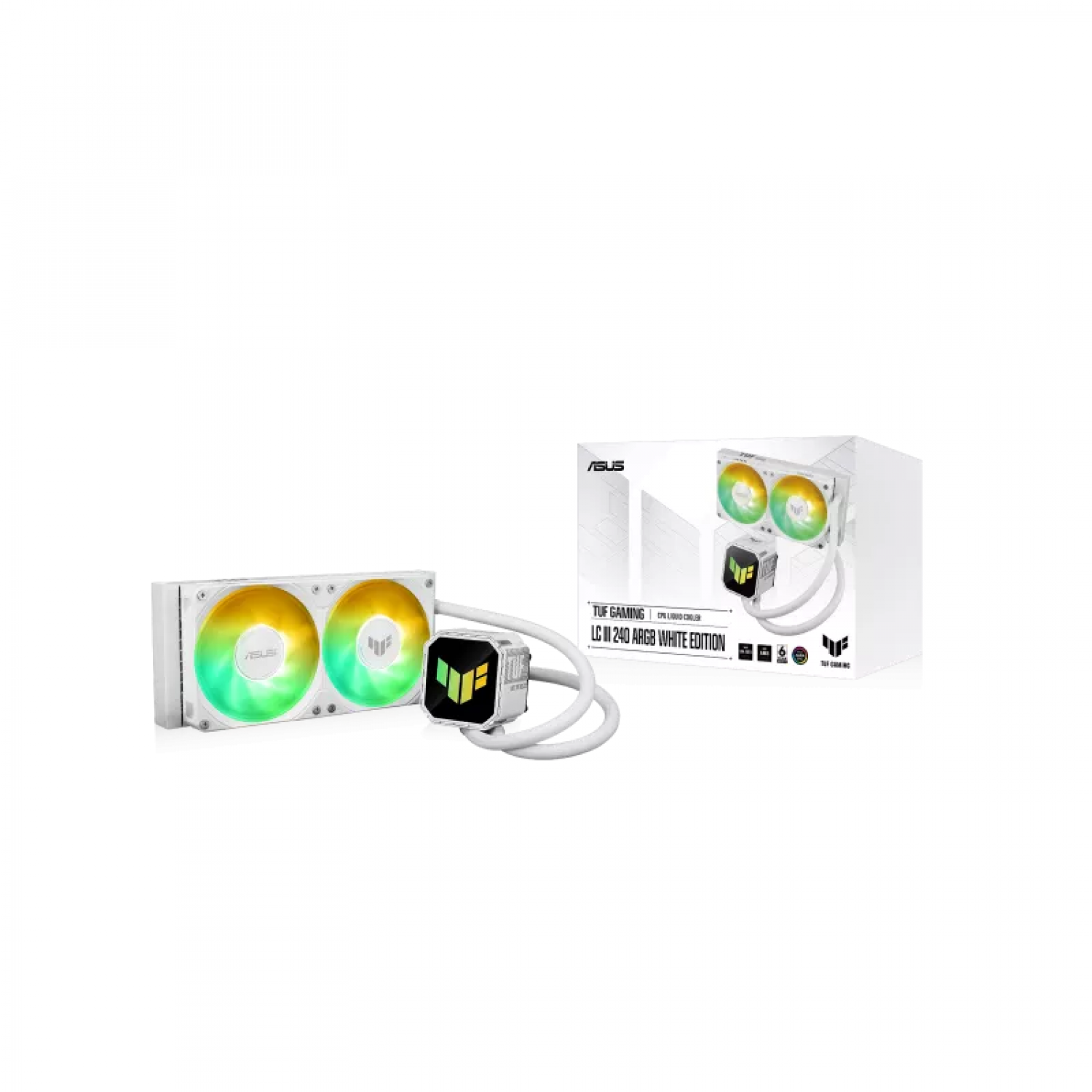 water_cooler_asus_tuf_gaming_lc_iii_240_argb_white - Imagen completa 1