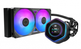 WATER COOLER MASTER MASTERLIQUID 240 ATMOS II LCD ARGB