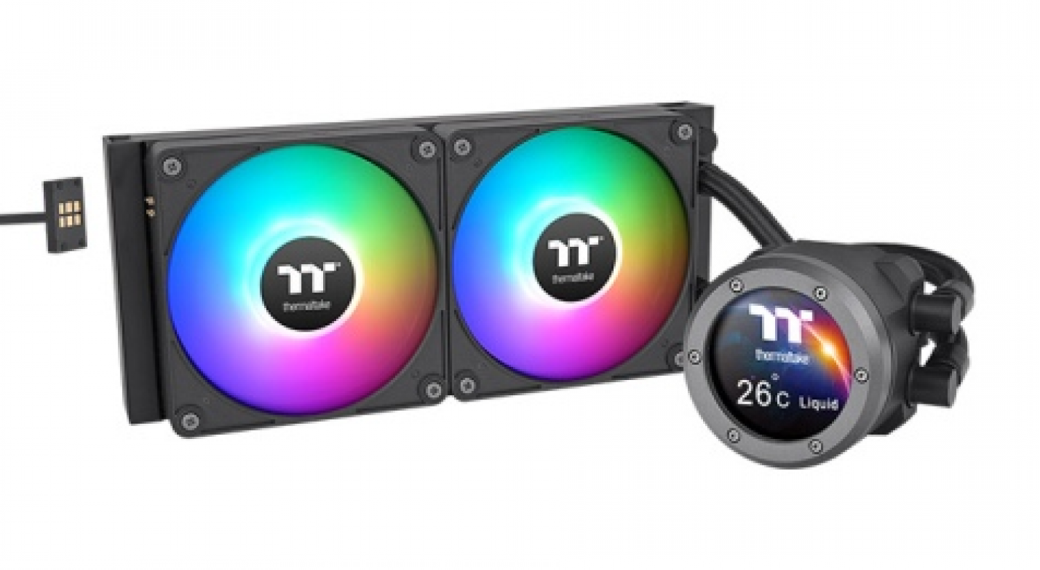 water_cooler_thermaltake_th240_v2_ultra_ex_argb_sync_water_black - Imagen completa 2