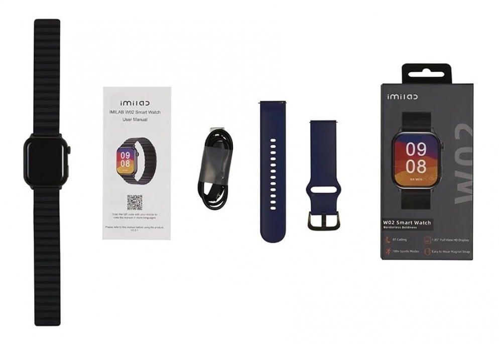 xiaomi_smartwatch_imis_w02_negro_y_azul - Imagen 2