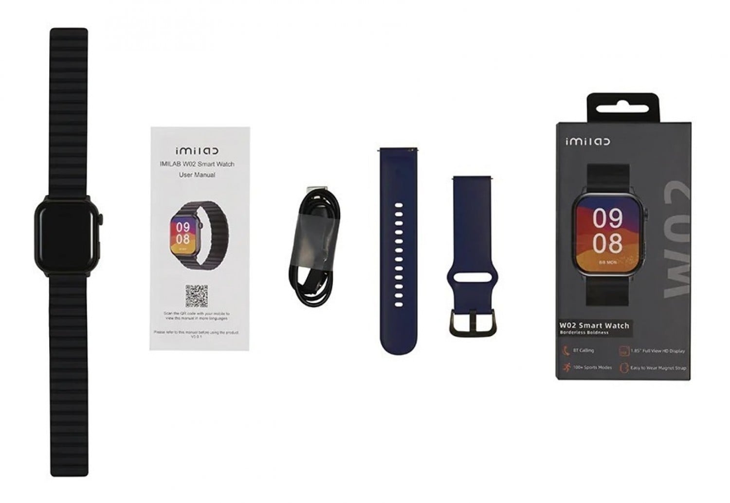 xiaomi_smartwatch_imis_w02_negro_y_azul - Imagen completa 2